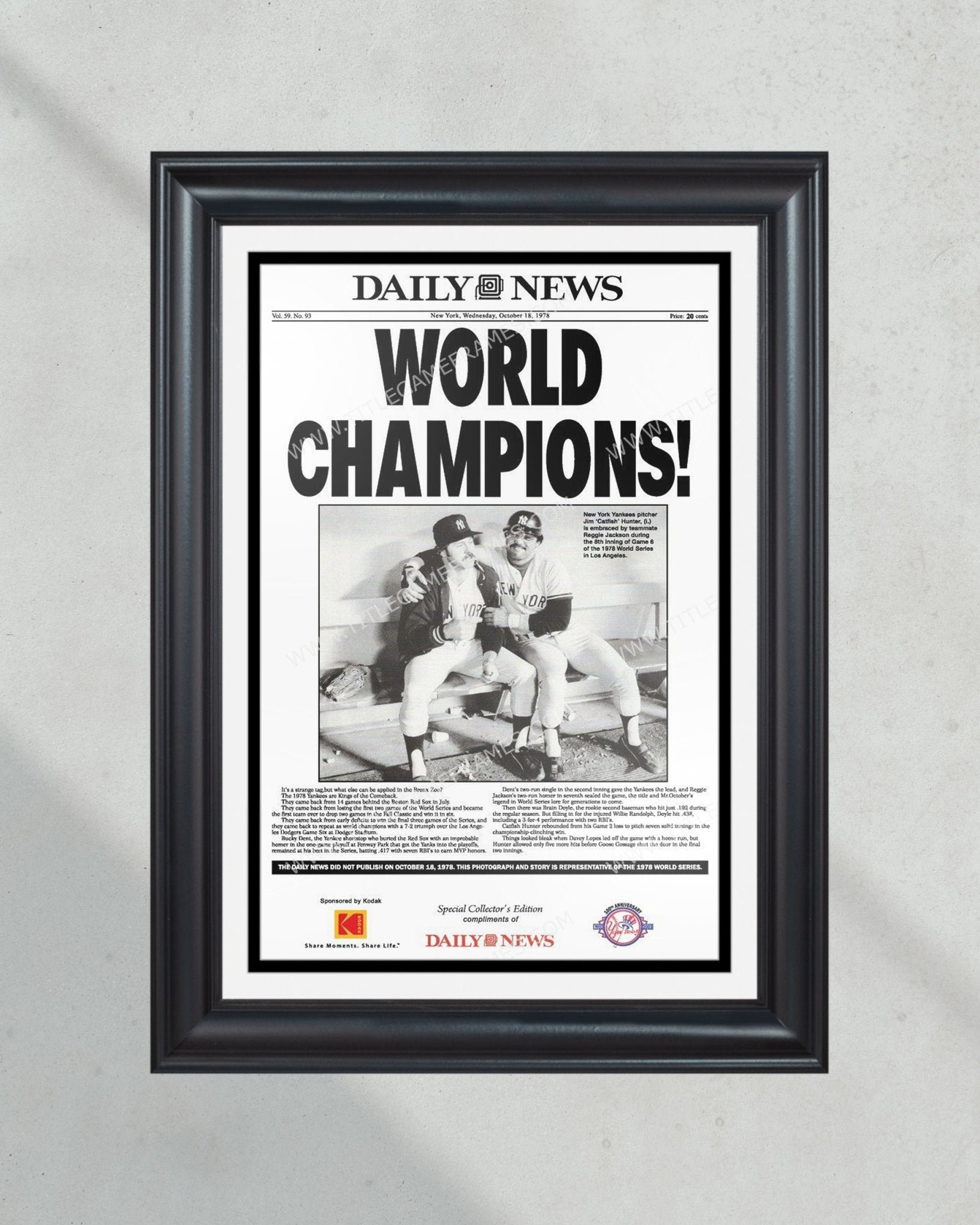 Remembering the 1978 World Series champion New York Yankees