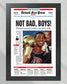 1989 Detroit Pistons NBA Champion Framed Newspaper Front Page Print Bad Boys The Palace - Title Game Frames