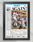 1993 LSU Tigers ‘AGAIN!’ - College World Series Champions Framed Newspaper Print - Title Game Frames