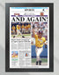 1996 LSU Tigers ‘AND AGAIN!’ - College World Series Champions Framed Print - Title Game Frames