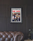 1997 Arizona Wildcats NCAA Men's' Basketball Champions - TOP CATS! Framed Newspaper - Title Game Frames