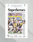 2002 New England Patriots Super Bowl XXXVI Framed Newspaper Front Page Cover Print - Title Game Frames