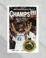 2005 San Antonio Spurs NBA Champion Framed Front Page Newspaper Print - Title Game Frames