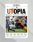 2006 Texas Longhorns Rose Bowl Champions 'UTOPIA' Newspaper - Sports Edition - Title Game Frames