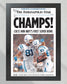 2007 Indianapolis Colts 'Win Indy's First Super Bowl' Framed Newspaper Print - Title Game Frames