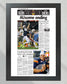 2010 Auburn Tigers NCAA College Football National Champions Framed Front Page Newspaper Print - Title Game Frames