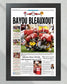 2011 Alabama Crimson Tide NCAA College Football National Champions Framed Front Page Newspaper Print - Title Game Frames