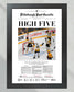 2017 Pittsburgh Penguins Stanley Cup Framed Newspaper - Title Game Frames