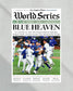 2020 L.A. Dodgers World Series Champions Framed Newspaper Cover Print - Title Game Frames