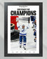 2020 Tampa Bay Lightning Stanley Cup Framed Print - Title Game Frames