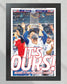 2021 Atlanta Braves “It’s Ours” World Series Champions Framed Front Page Newspaper Print - Title Game Frames