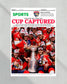 2024 Florida Panthers Stanley Cup "Cup Captured" Framed Sports Newspaper - Title Game Frames