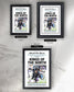 2025 Detroit Lions Kings of the North - NFC No. 1 Seed Framed Newspaper - Title Game Frames