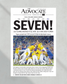 2023 LSU Tigers “SEVEN!” College World Series Champions Front Page Newspaper