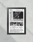 1982 North Carolina Tar Heels NCAA College Basketball Champions Framed Front Page Newspaper Print Dean Smith Michael Jordan - Title Game Frames