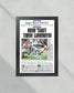 1994 Dallas Cowboys Super Bowl Champion Framed Newspaper Cover Print Cowboy Stadium - Title Game Frames