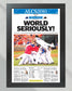 2010 Texas Rangers ALCS Champions Framed Front Page Newspaper Print - Title Game Frames