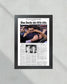 2015 Duke Blue Devils NCAA College Basketball National Champions Framed Front Page Newspaper Print - Title Game Frames