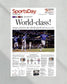 2023 Texas Rangers World Series "World-class!" - Commemorative Framed Newspaper - Title Game Frames