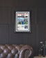 2024 Lions' Playoff Triumph - 'Roaring On' - Framed Newspaper Collectible - Title Game Frames