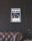 2024 Michigan Wolverines National Championship: 'Blue Reign' - Framed Newspaper Print - Title Game Frames