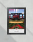 Arizona Diamondbacks Chase Field Framed Stadium Print - Title Game Frames