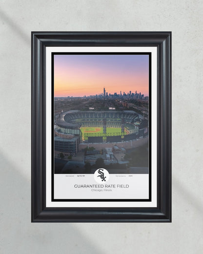 Chicago White Sox Guaranteed Rate Field Framed Print - Title Game Frames