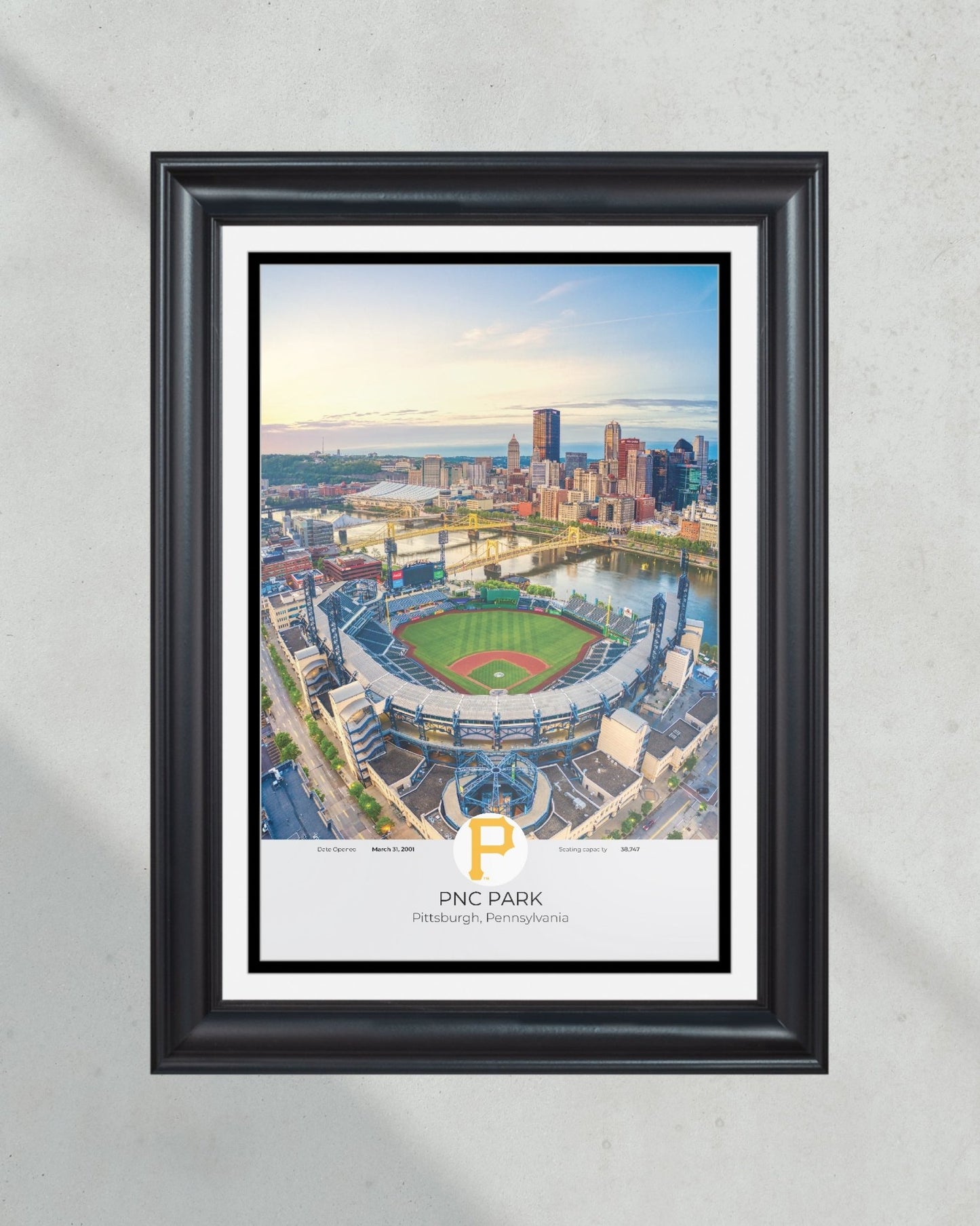 Pittsburgh Pirates PNC Park Framed Print - Title Game Frames