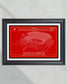 San Francisco Levi's Stadium Blueprint Football Wall Art - Title Game Frames