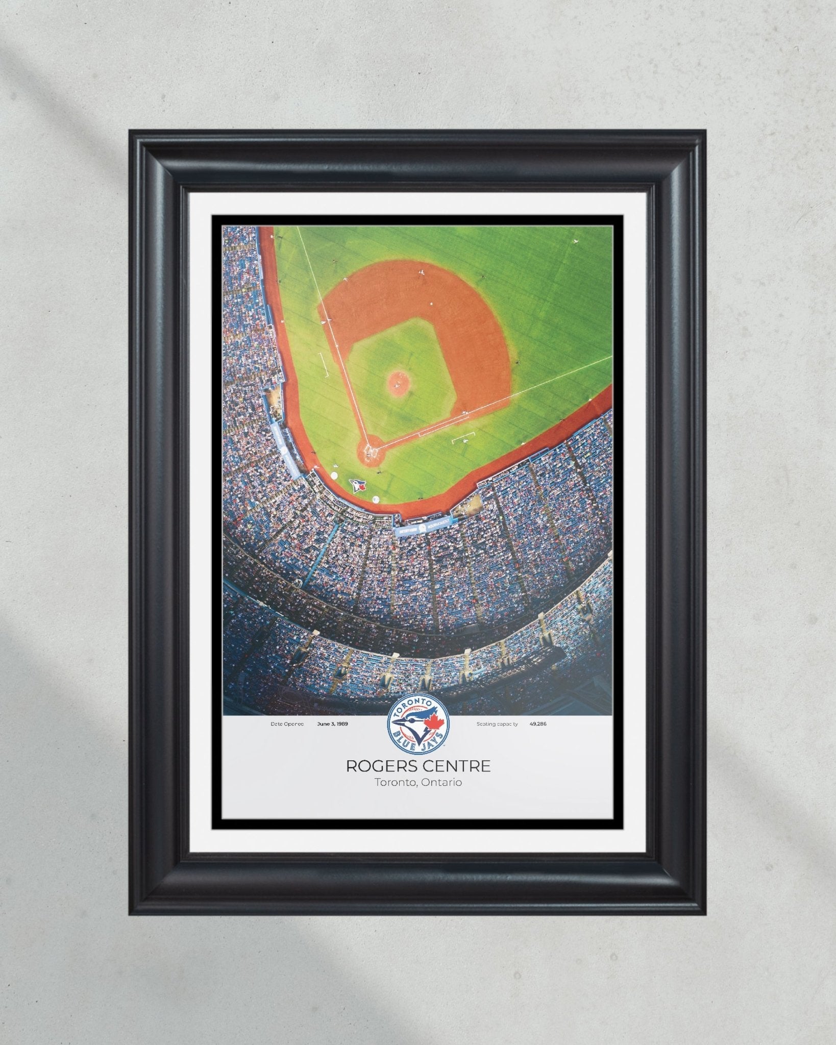 Toronto Blue Jays Rogers Centre Framed Print - Title Game Frames